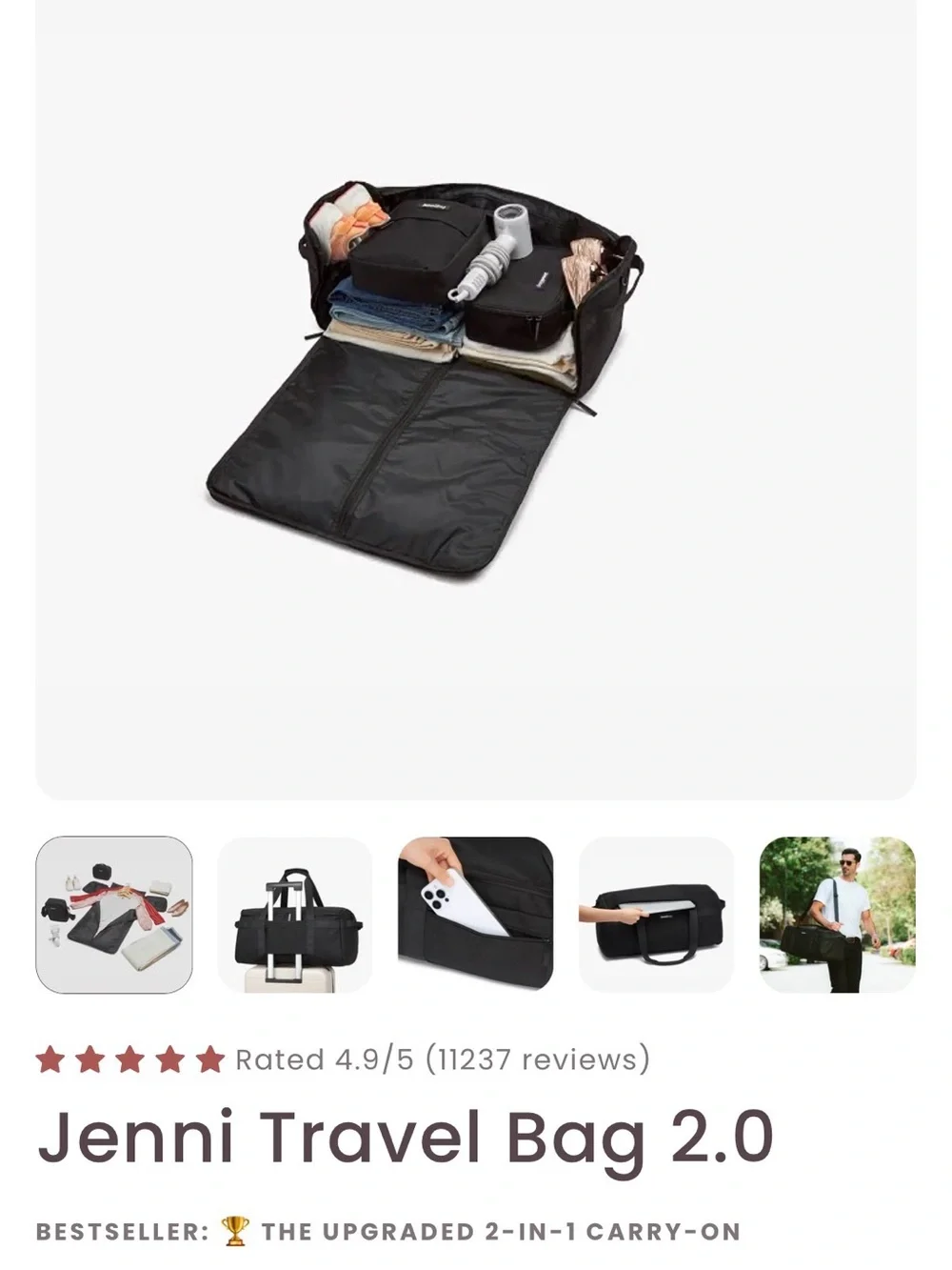 Two Jenni Duffle Bags!